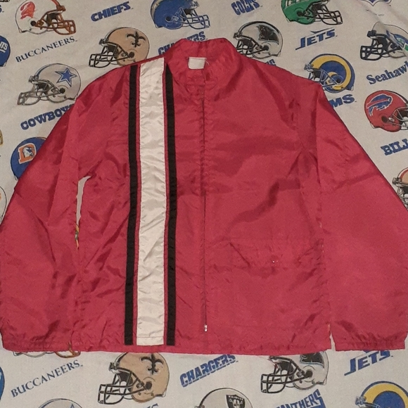70s Racing Stripe Vintage Jacket Stripes Car Cars Race - Picture 1 of 5